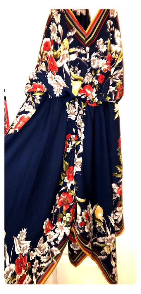 Floral, strappy dress